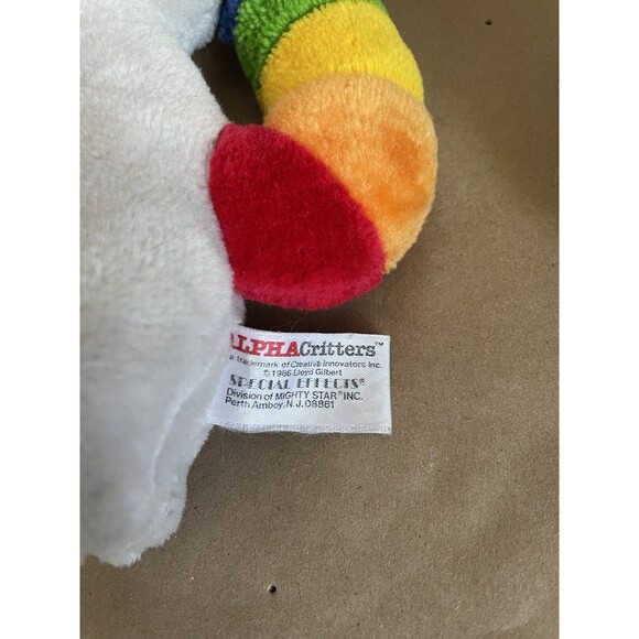 Alpha Critters Lloyd Gilbert I Igg R Reebit Plush Stuffed Animals Vintage 1986 - Picture 4 of 6